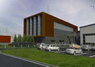 Artists impression of Viridors proposed EfW facility in Fengate